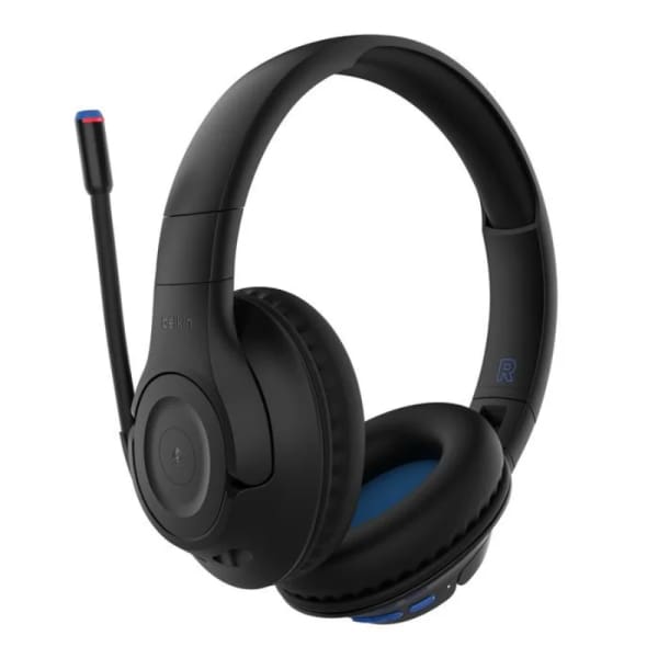 Casque sans fil Belkin supra-auriculaire avec ANC SoundForm Isolate -Noir – (AUD008hqBK) Casque sans fil Belkin supra-auriculaire avec ANC SoundForm Isolate -Noir – (AUD008hqBK)